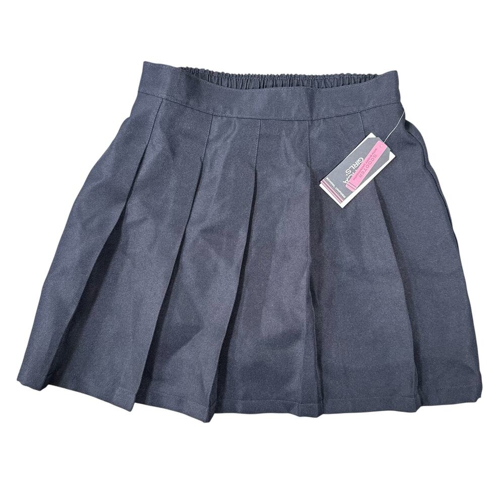 Nautica‎ Girl's School Uniform Pleated Skirt Navy Size 12